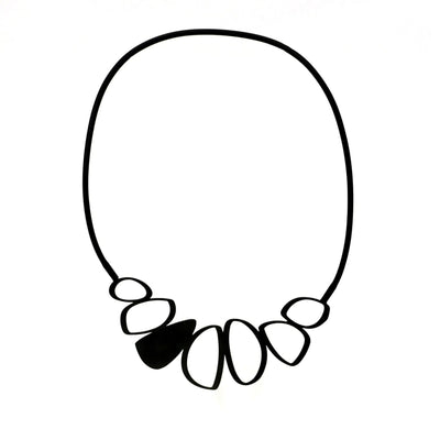 Cobble Necklace - Black - inSync design