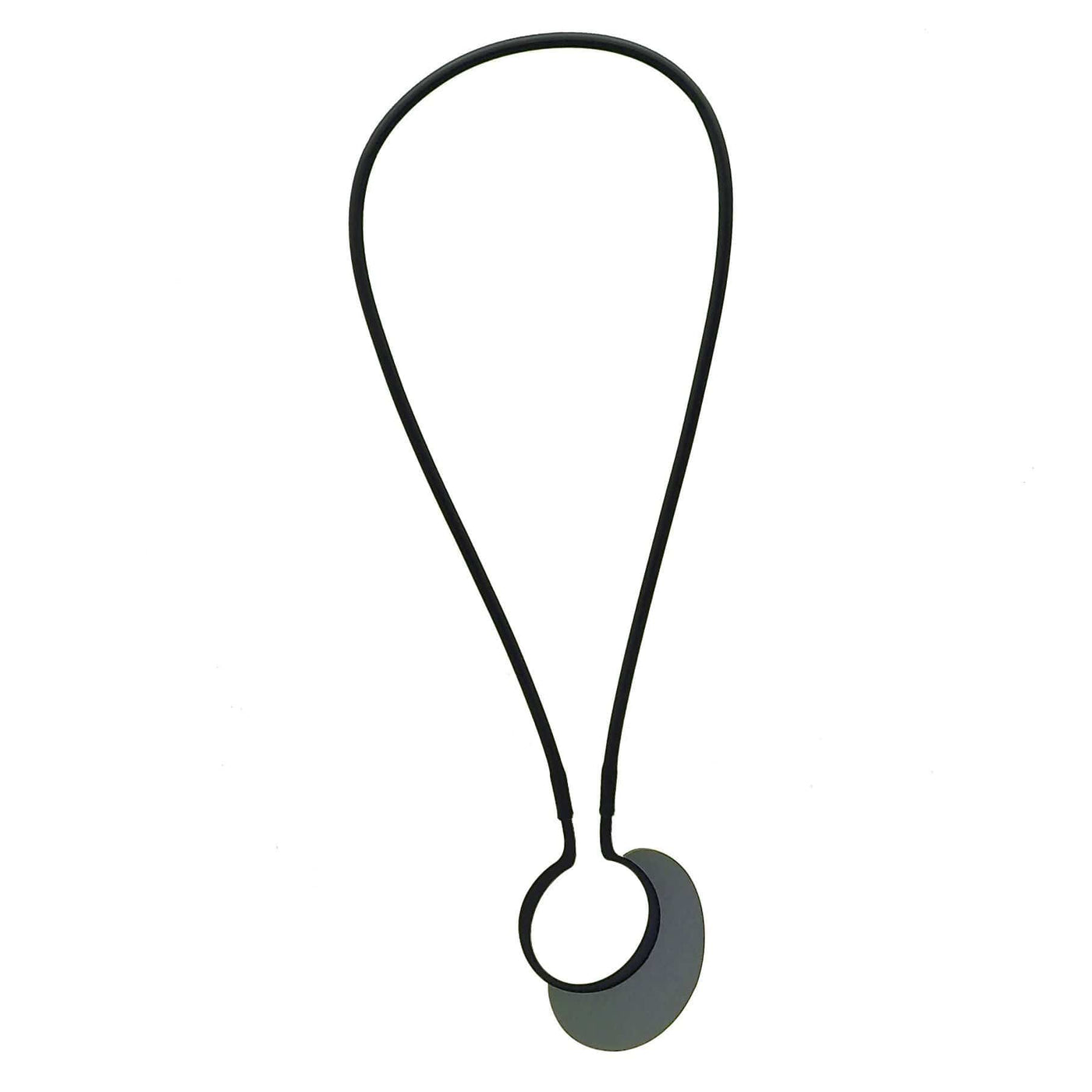 Contour Pebble Necklace - Ruby - inSync design