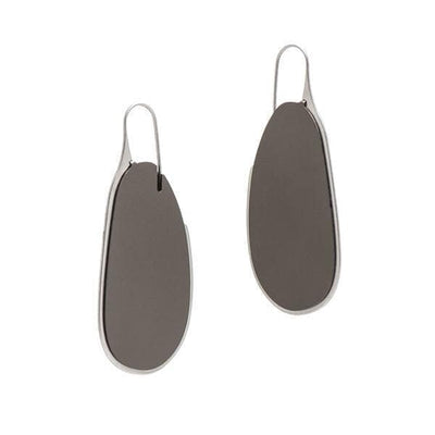 Pebble Earrings Long Frame - Mauve - inSync design