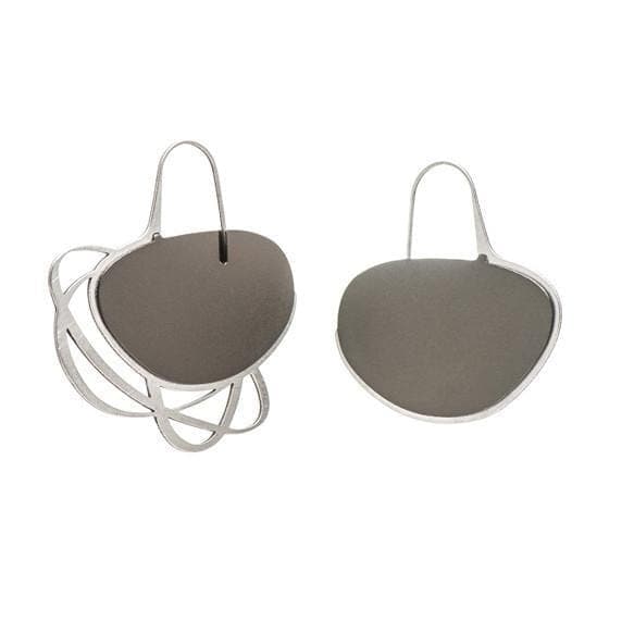 Pebble Earrings Medium Mix - Mauve - inSync design
