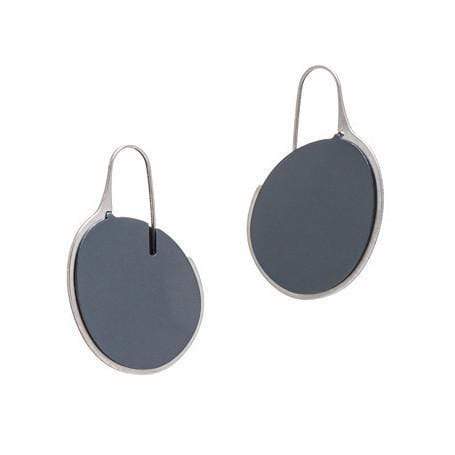 Pebble Earrings Small Frame - Navy - inSync design