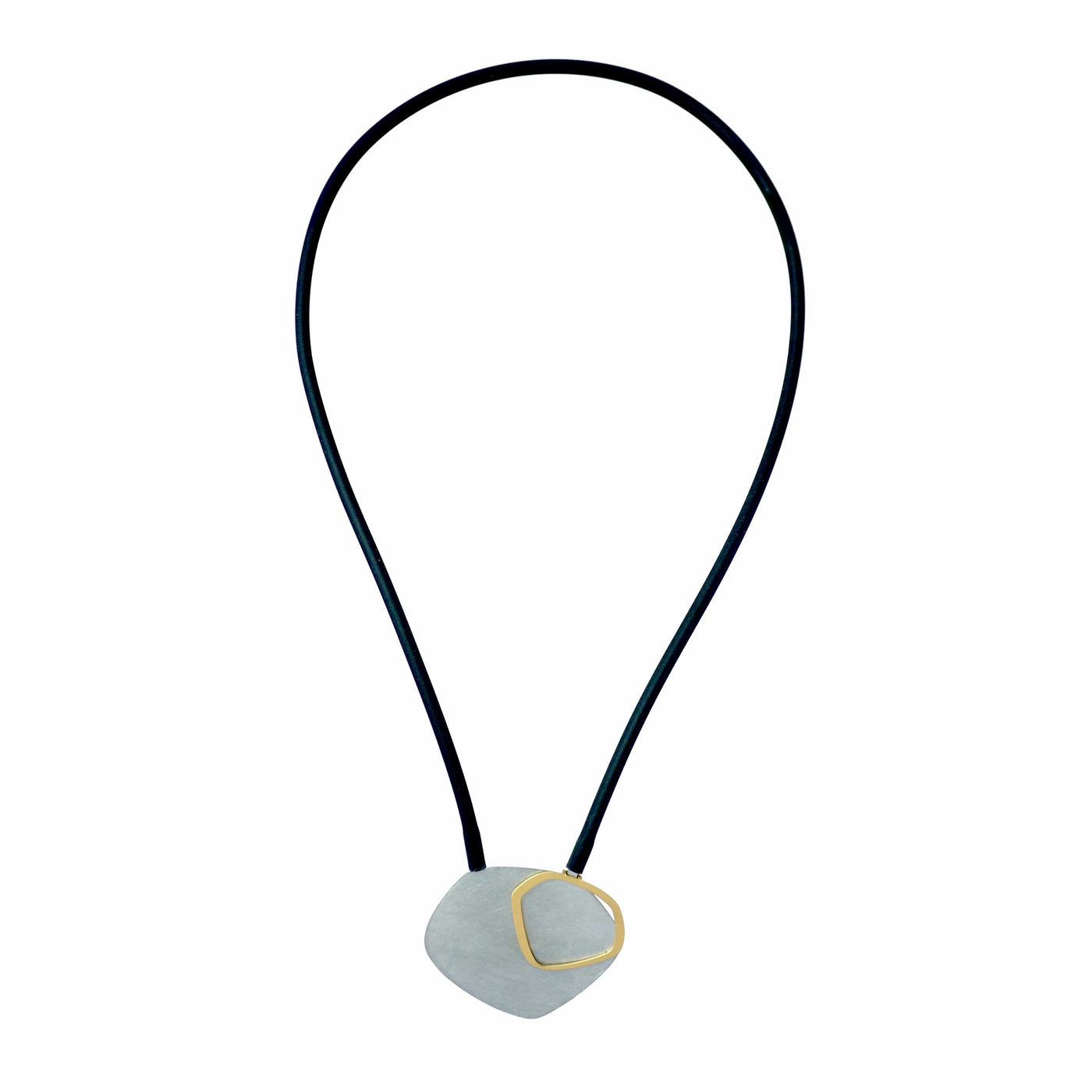 X2 Small Necklace - Gold/ Black - inSync design
