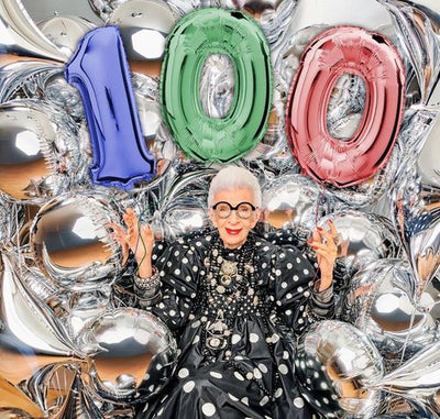 IRIS APFEL SHARES HER WISDOM AS SHE CELEBRATES HER 100TH BIRTHDAY