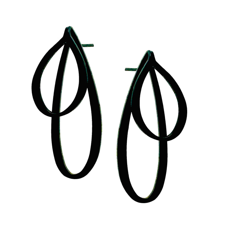 Bow Stud Earrings - 22ct Gold Plate - inSync design