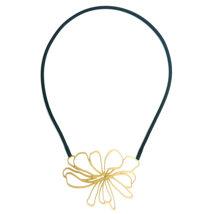 Brim Necklace - Black - inSync design