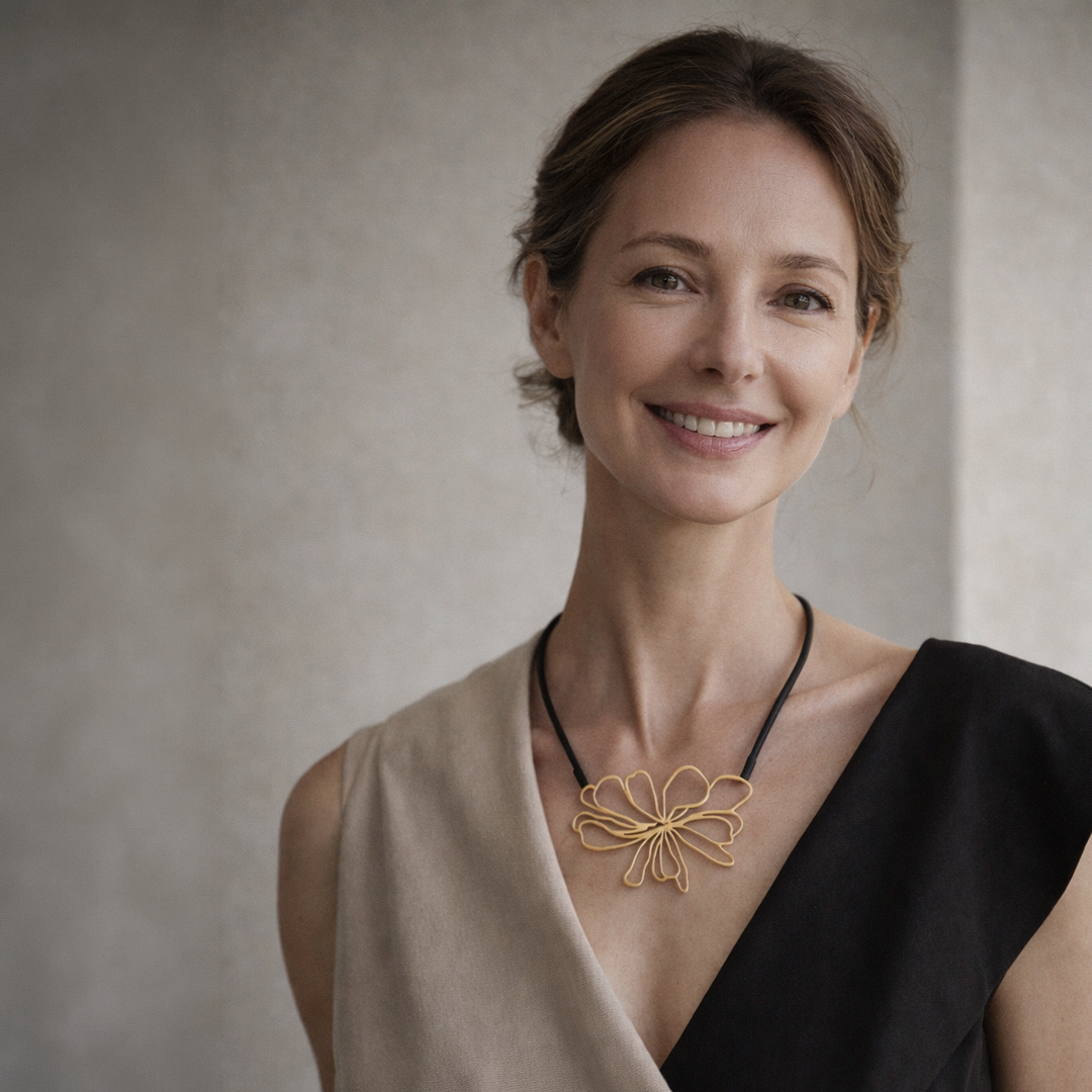 Brim Necklace - Black - inSync design