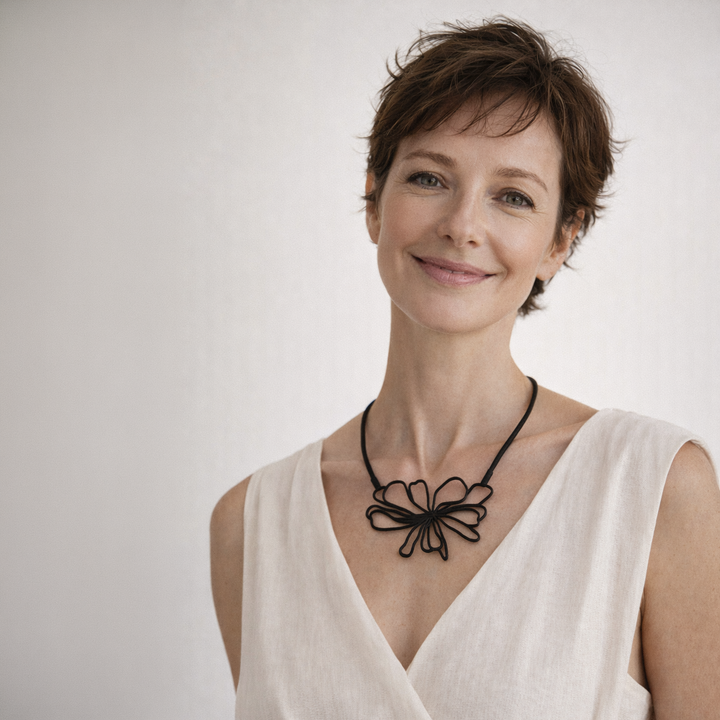 Brim Necklace - Black - inSync design