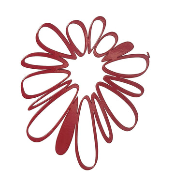 Burst Brooch - Claret - Bundle add-on - inSync design