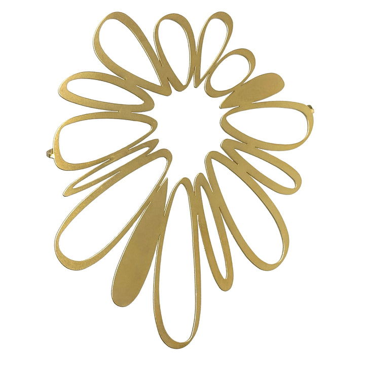 Burst Brooch - Claret - inSync design