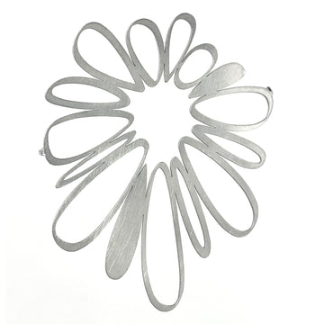Burst Brooch - Stainless Steel - inSync design