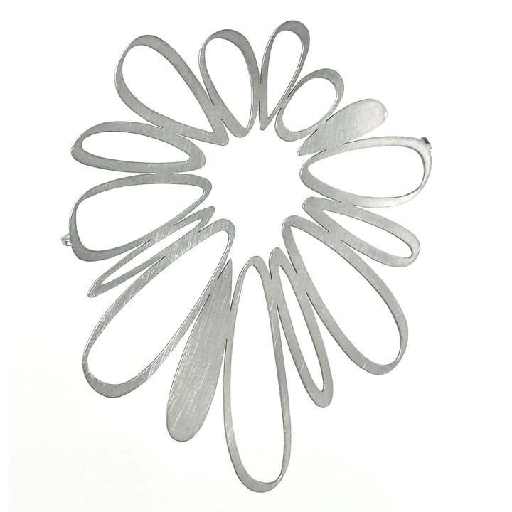 Burst Brooch - Claret - inSync design