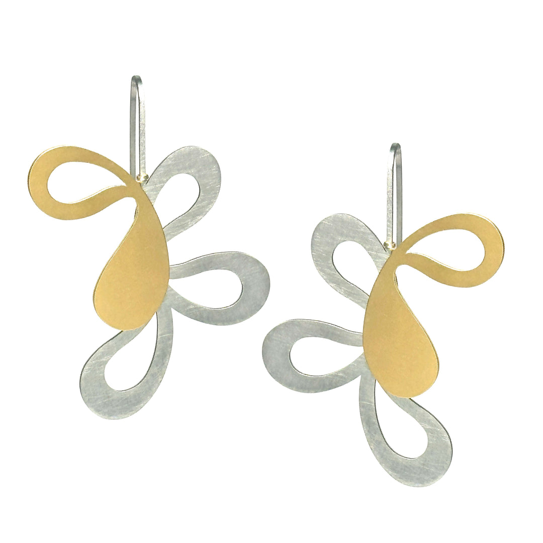 X2 Lilt Earrings - Gold/ Black - inSync design