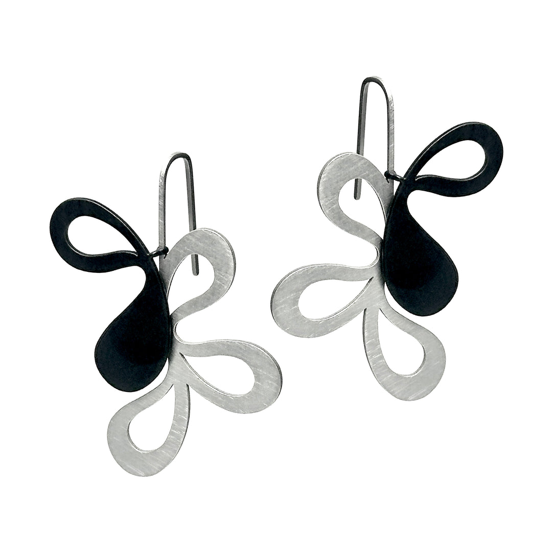 X2 Lilt Earrings - Gold/ Black - inSync design