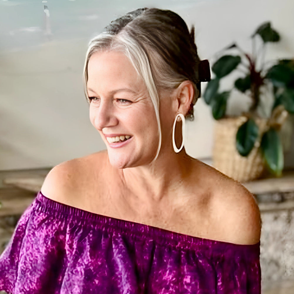 Aura Stud Earrings - Matt Black Plate - inSync design