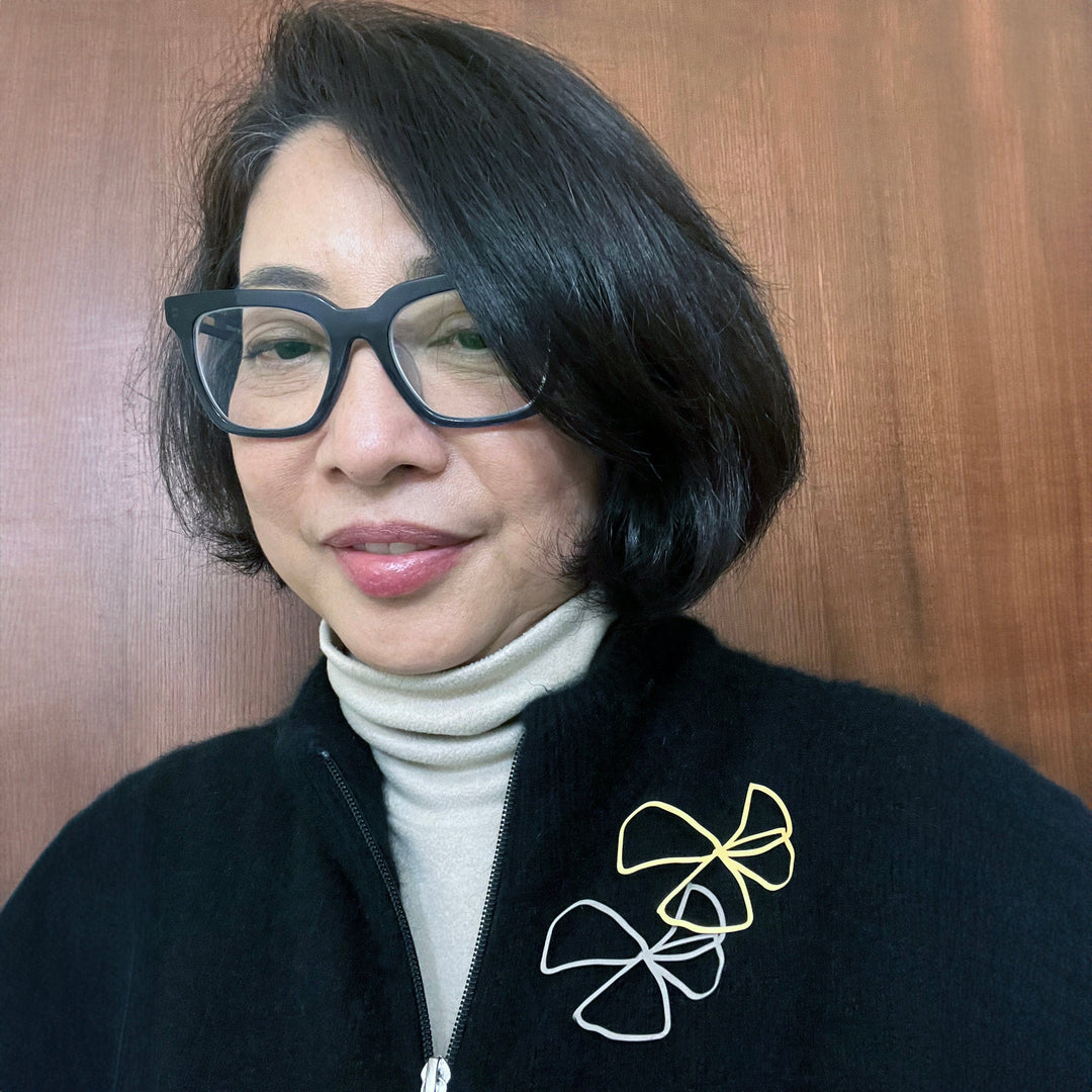 Bloom Brooch - 22ct Matt Gold Plate - inSync design