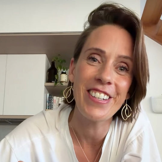 Bosket Earrings - 22ct Matt Gold Plate - inSync design