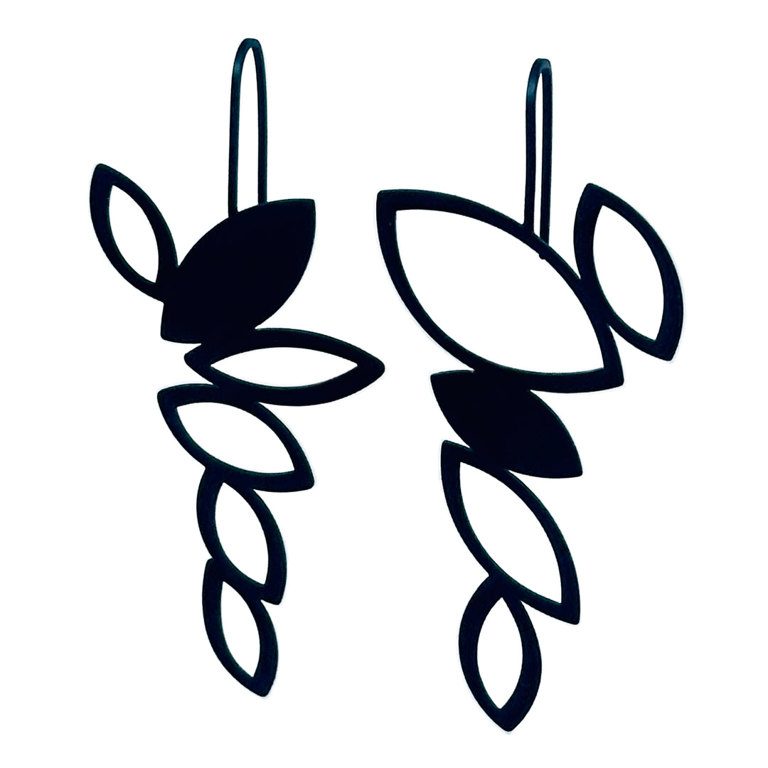 Canopy Earrings | 22ct Matt Gold Plate