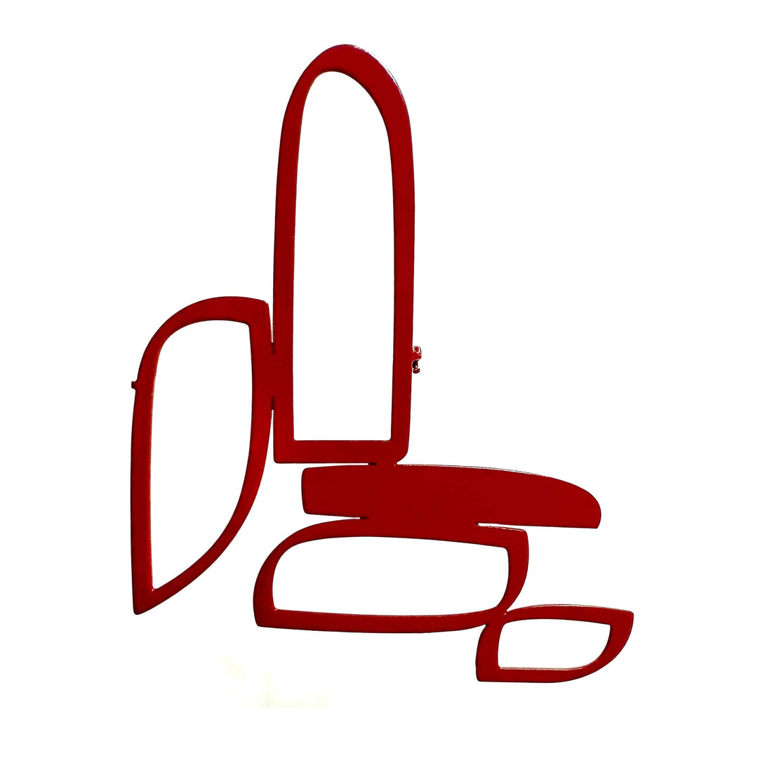 Cotter Brooch - Claret - inSync design