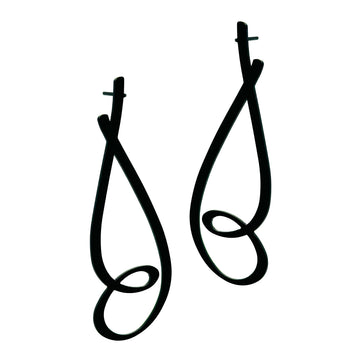 Crimp Stud Earrings - Raw Stainless Steel - Bundle add-on - inSync design