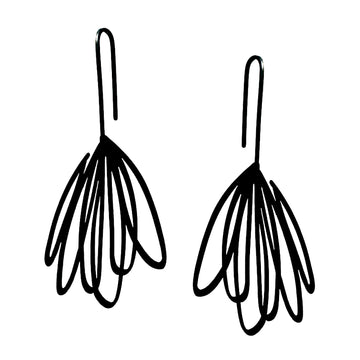 Ebb Earrings - Raw Stainless Steel - Bundle add-on - inSync design