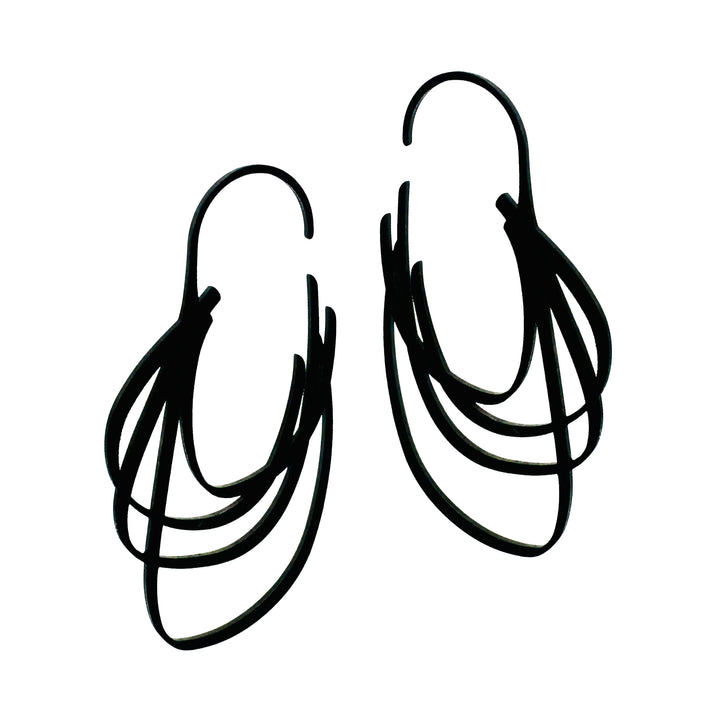 Echo Hoop Earrings - 22ct Gold Plate - inSync design