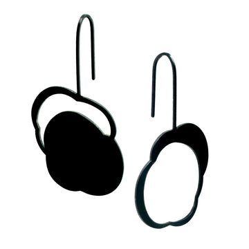 Flip Earrings - Raw Stainless Steel - inSync design