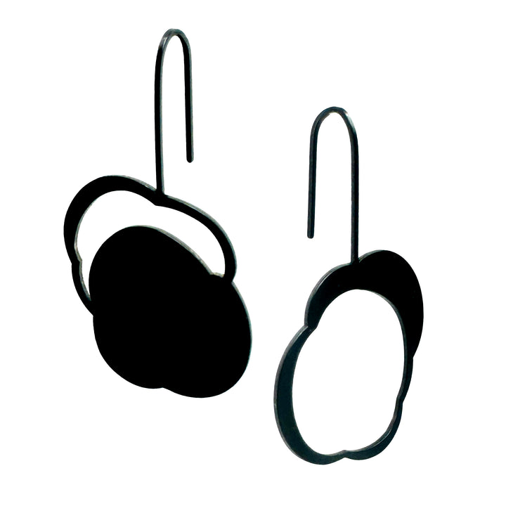 Flip Earrings - 22ct Matt Gold Plate - inSync design