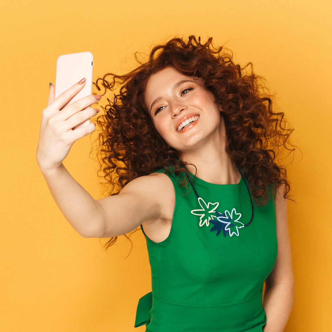 X2 Glow Necklace - Raw/Black/Gold - inSync design