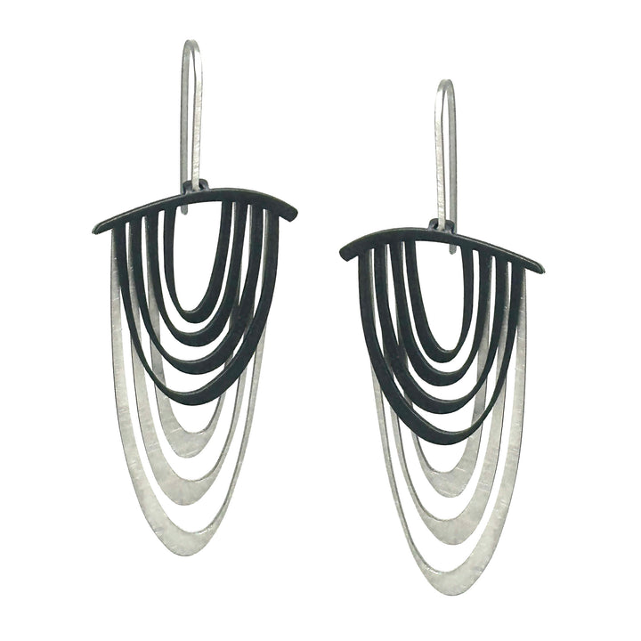 X2 Lumina Earrings - Raw/ Gold