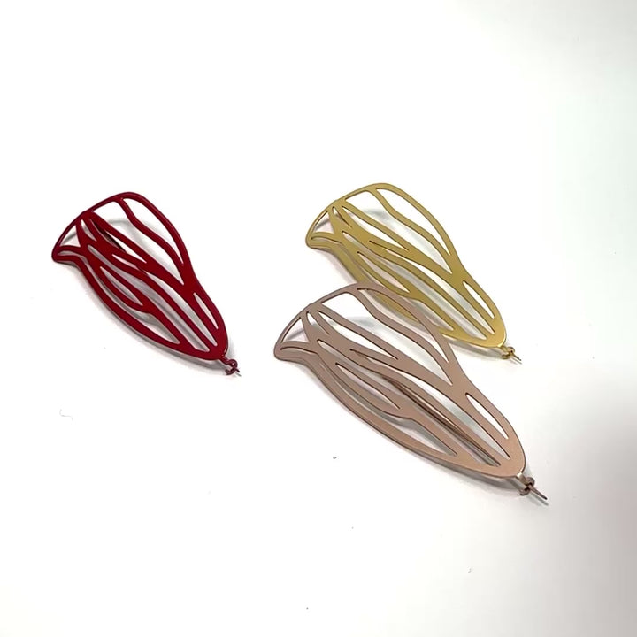 Sheaf Brooch - 22ct Matt Gold Plate - inSync design