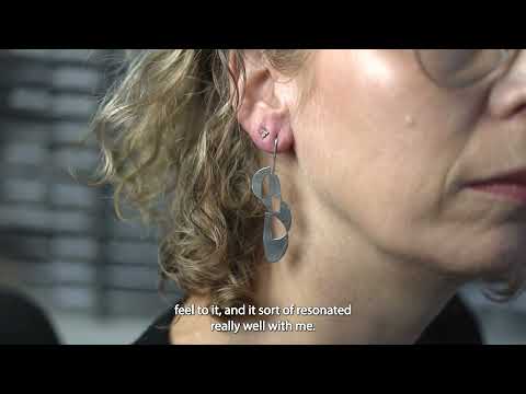 Formation Earrings - 22ct Matt Gold Plate - inSync design