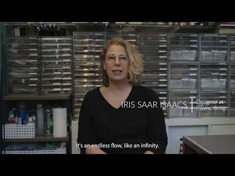 Lap Brooch - Raw Stainless Steel - inSync design