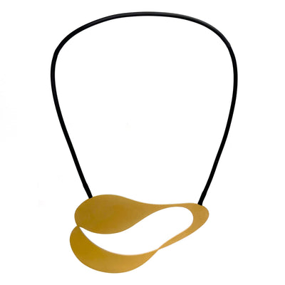 Rise Necklace - 22ct Matt Gold Plate - inSync design