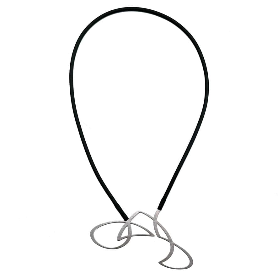 Scoop Necklace - 22ct Matt Gold Plate - inSync design