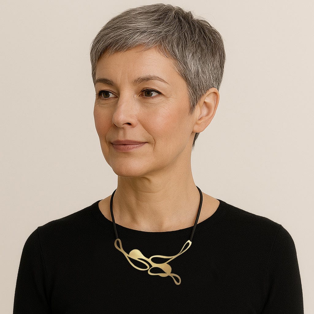 Splash Necklace - Black - inSync design