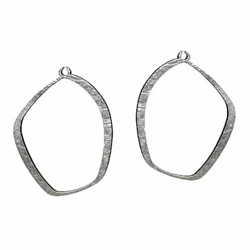 X2 Small Stud Earrings - Additional 2nd Layer - Black - inSync design