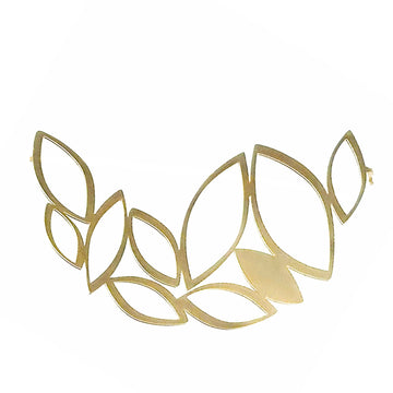 X2 Stillness Brooch (Large) | 22ct Matt Gold Plate | Bundle
