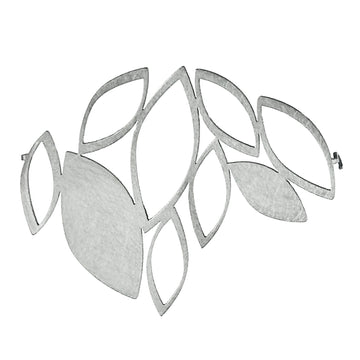 X2 Stillness Brooch (Small) | Raw Stainless Steel | Bundle