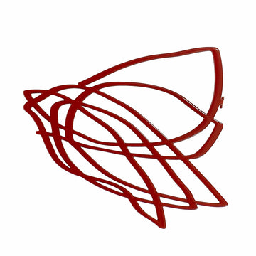 Annex Brooch - Claret - Bundle add-on - inSync design