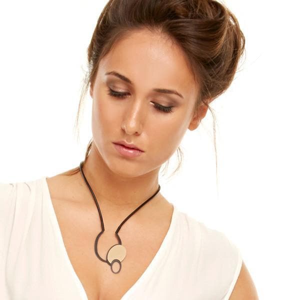 Billow Pebble Necklace - Stone - inSync design