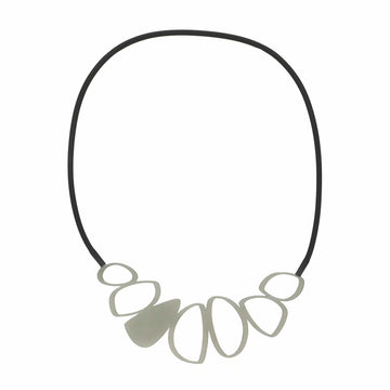 Cobble Necklace - Raw Stainless Steel - Bundle add-on - inSync design