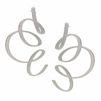 Collect Stud Earrings - 22ct Matt Gold Plate