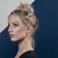 Ebb Earrings - 22CT Gold Plate