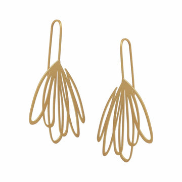 Ebb Earrings - 22CT Gold Plate - Bundle add-on - inSync design
