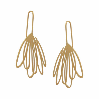 Ebb Earrings - 22CT Gold Plate - inSync design