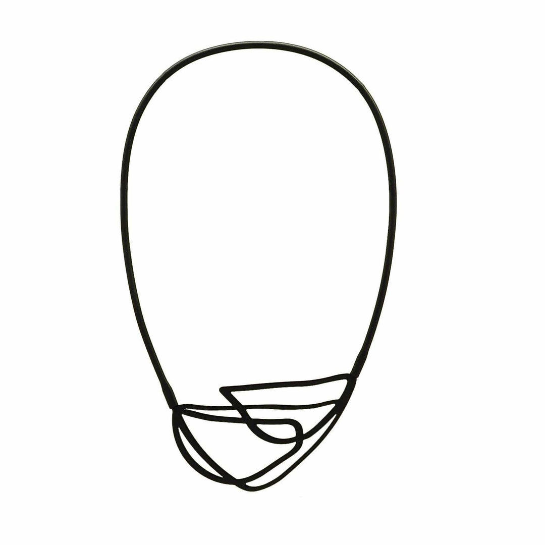 Entwine Necklace - 22ct Matt Gold Plate - inSync design
