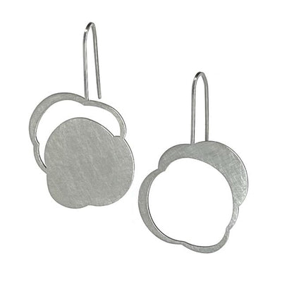 Flip Earrings - Raw Stainless Steel - inSync design
