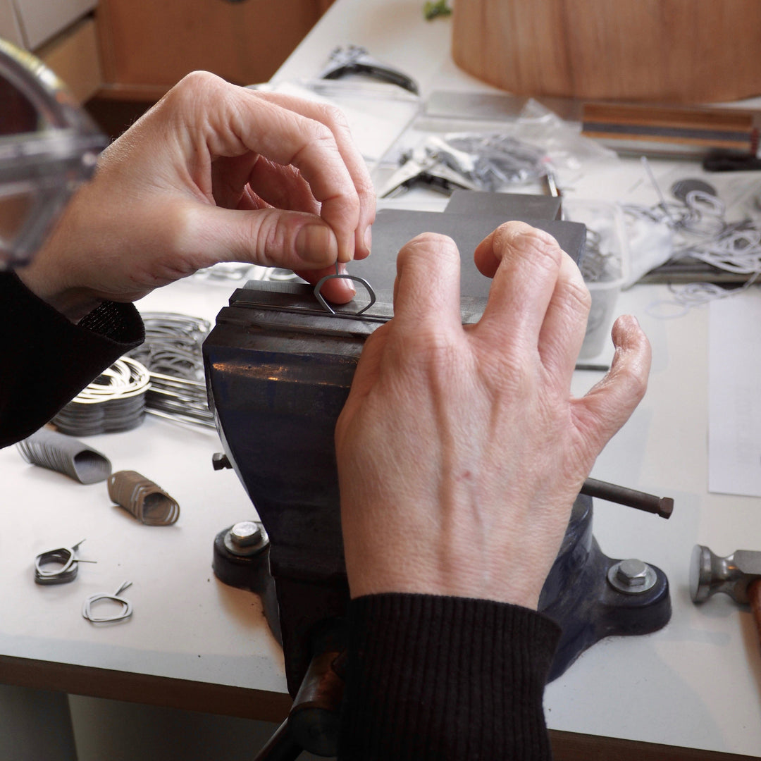 Flutter Earrings - 22ct Matt Gold Plate - inSync design