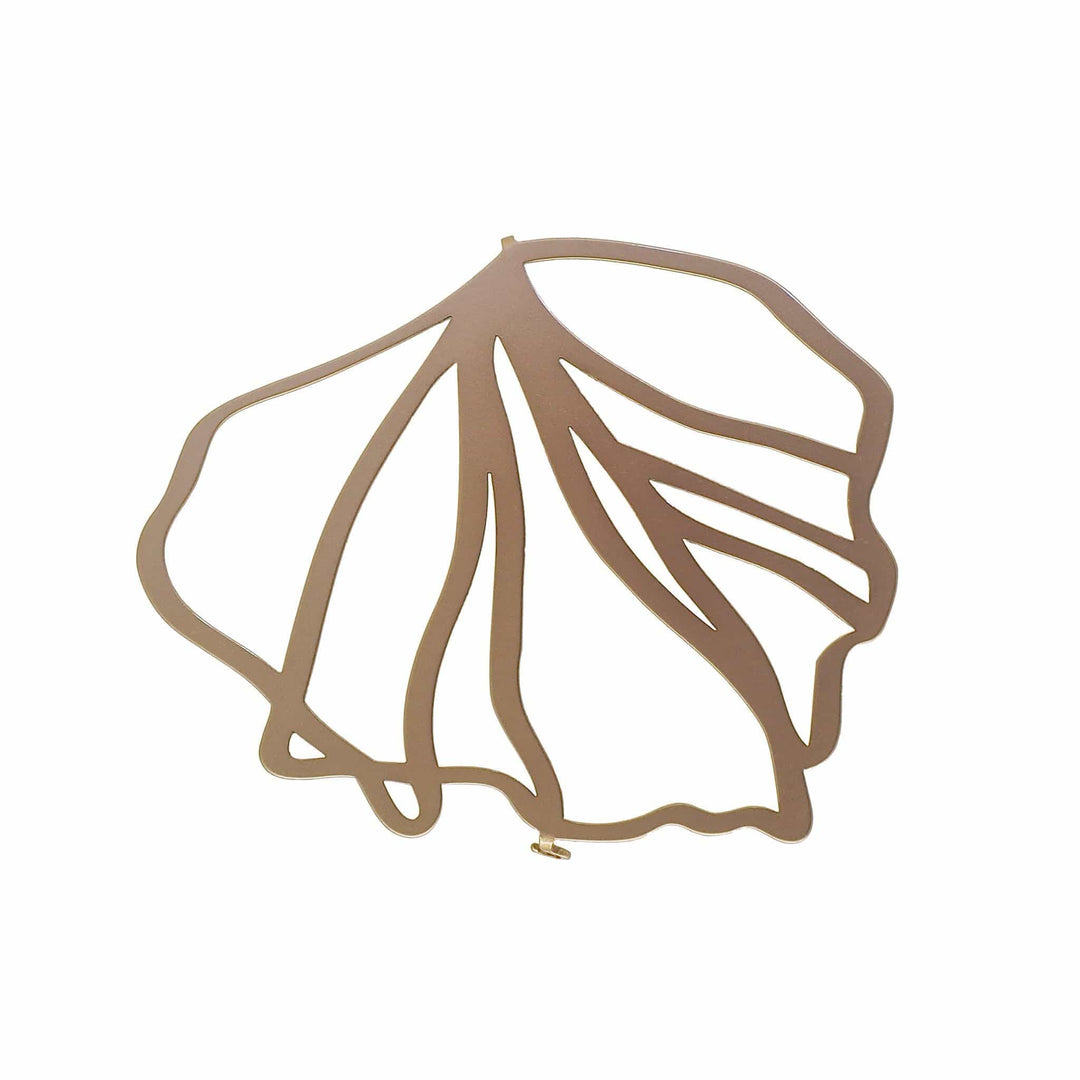 Frond Brooch - 22CT Rose Gold Plate - inSync design