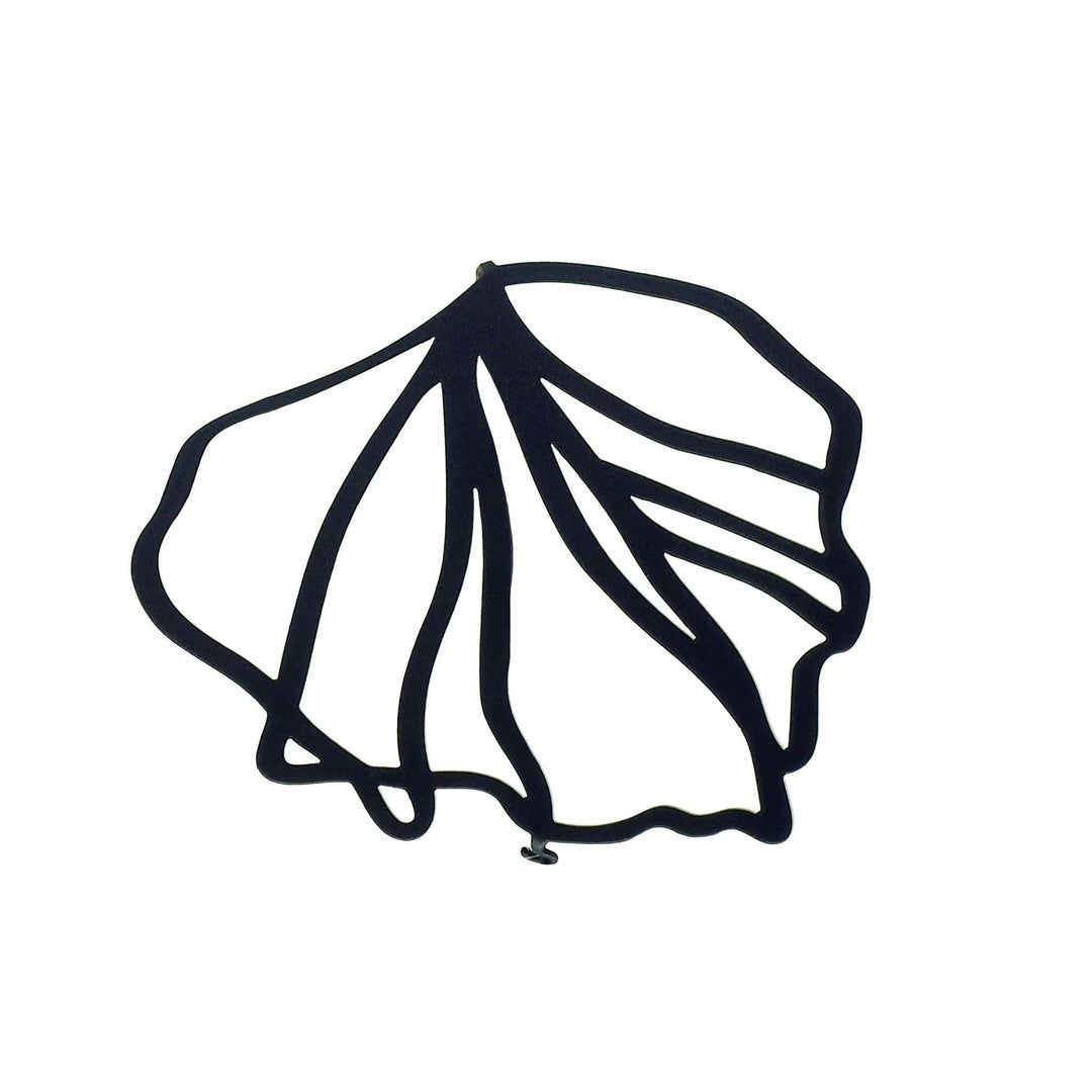 Frond Brooch - Black - inSync design
